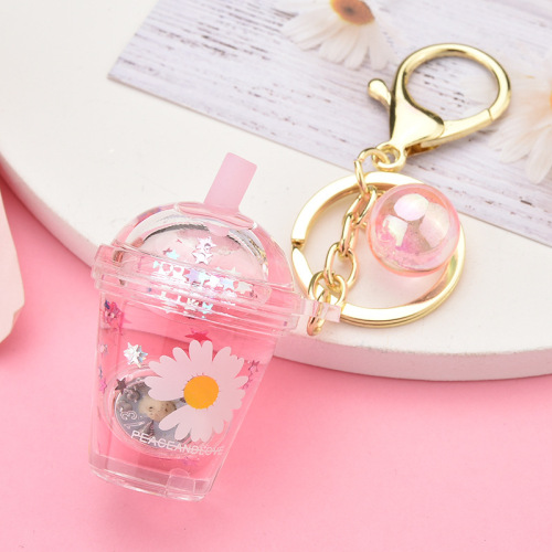 Milk Tea Luminous Keychain