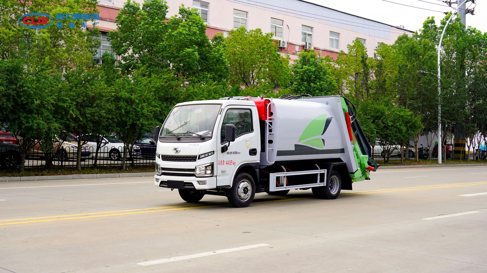 High Capacity Electric Garbage Compactor System