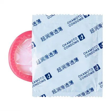 Condom packaging bag