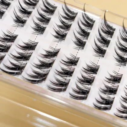 No Glue Needed Press-on Lashes: Pre-Bond Technology