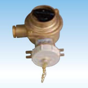 Marine Socket with Switch Brass 1144