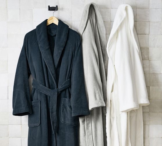 Luxury Plush Terry Cotton Modal Bathrobe