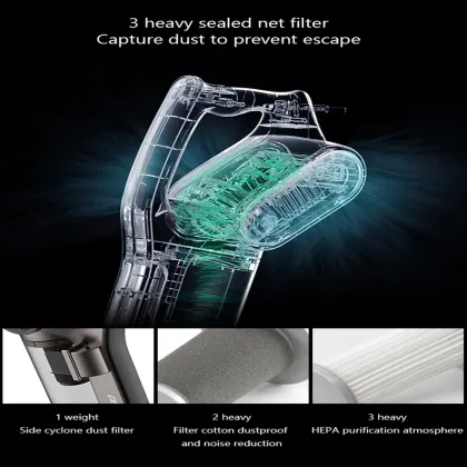 Deerma vacuum cleaner portable handheld and vertical wired