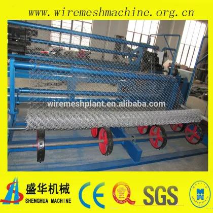 Diamond wire mesh fence machine from Anping Shenghua