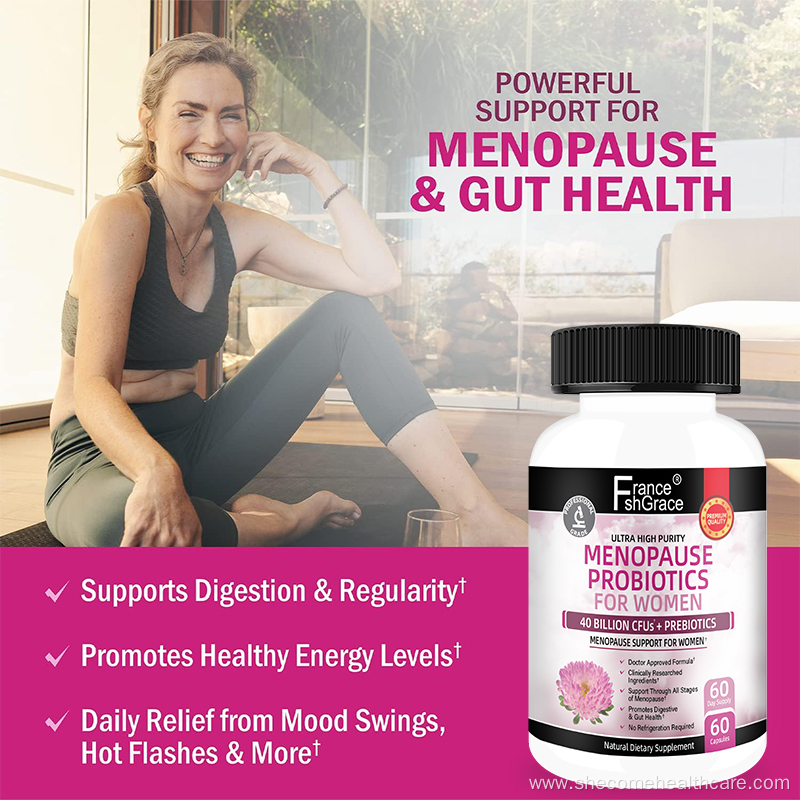 Menopause 40 Billion CFU Menopause Probiotics for Women