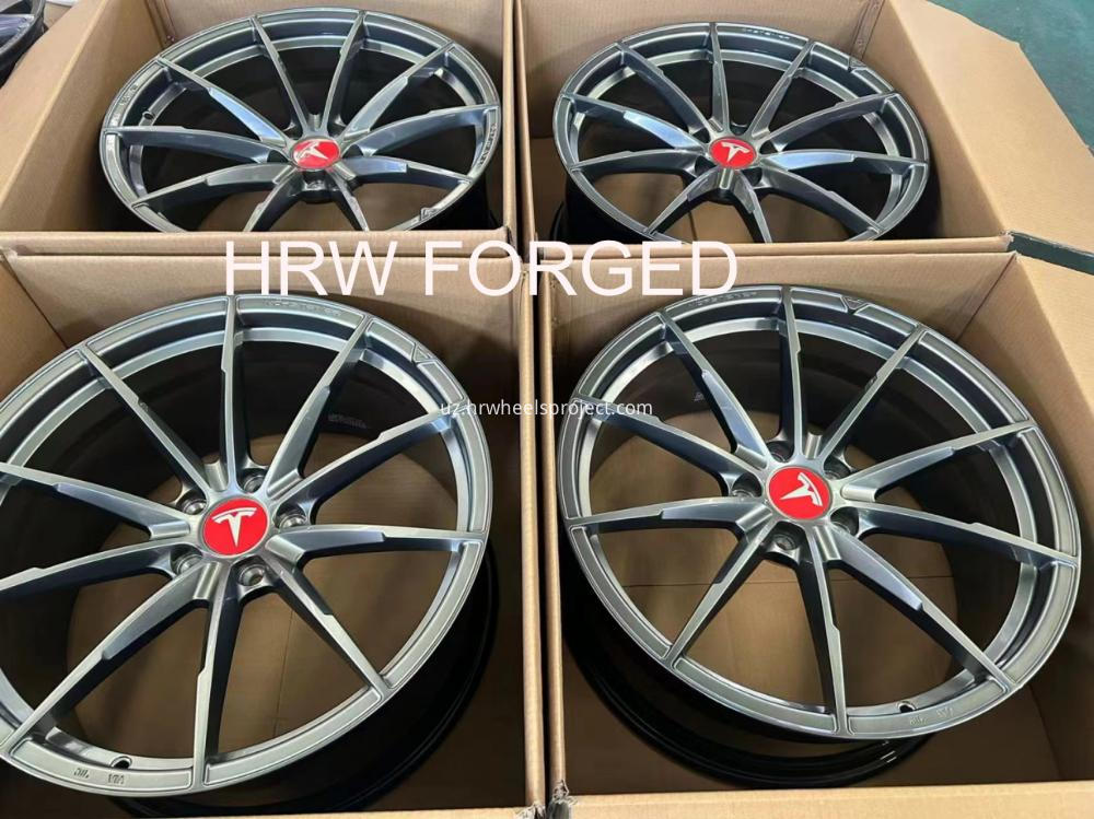 Tesla Model 3 Monoblock Forged Wheels Custom Design 6