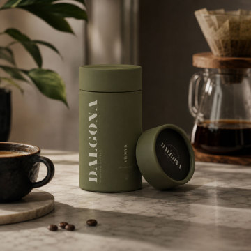 Tubi Di Carta Stampati Personalizzati Per Caffè Tostato