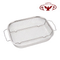 Giỏ đục lỗ vuông gia cố hai tay cầm