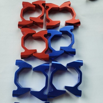 CNC Horizontal Aluminum Clamps for Octagonal tubes