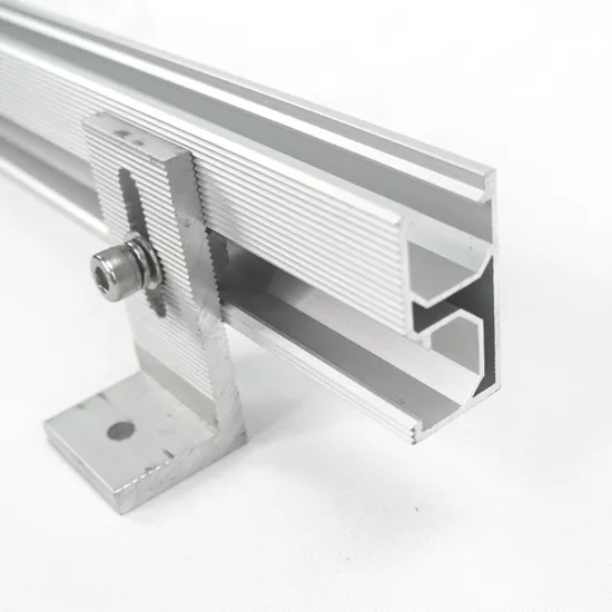 U-Shaped Mini Rail Solar Aluminum Mounting Racks for Mono Solar Panels