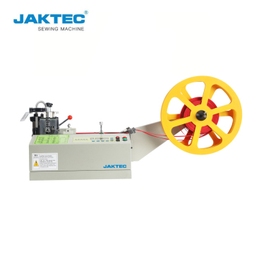 JK-110LR Economic Belt Loop Cutter Hot and Cold Knife Computerized Tape Cutting Machine