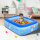 Inflatable Kiddie Pool Baby Pool Blue Swimming Pool