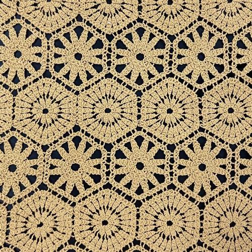 Dobby / Guipure Chemical Lace Embroidery Fabric