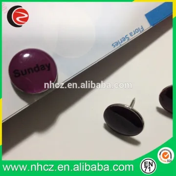 Sunday Shaped Customs Push Pin
