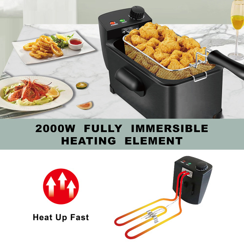 Electric Deep Fryer for Food Frying at Home