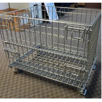Galvanized Good Quantity Steel Storage Cage