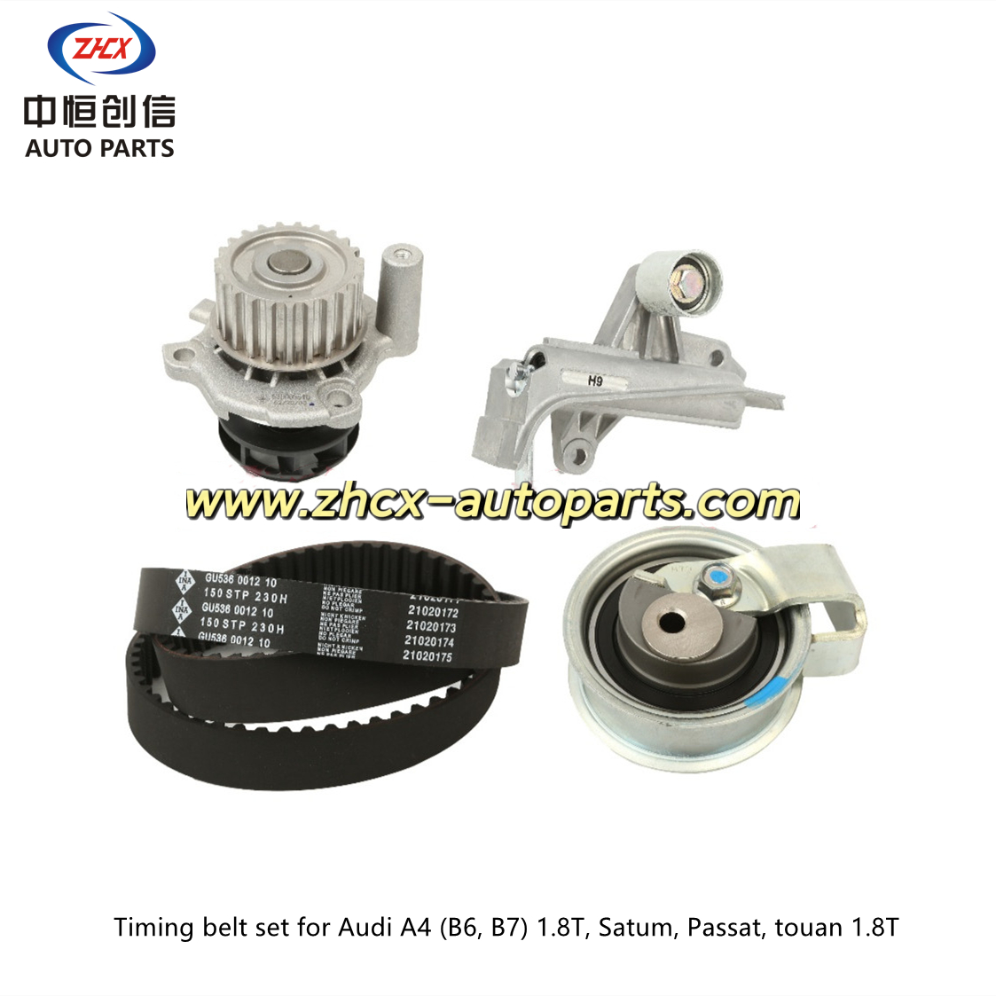 Nastavený pás pro Audi A4 (B6, B7) 1,8T, Satum, Passat, Touan 1,8T