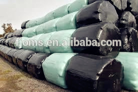 PE black and white silage stretch wrap films for agriculture