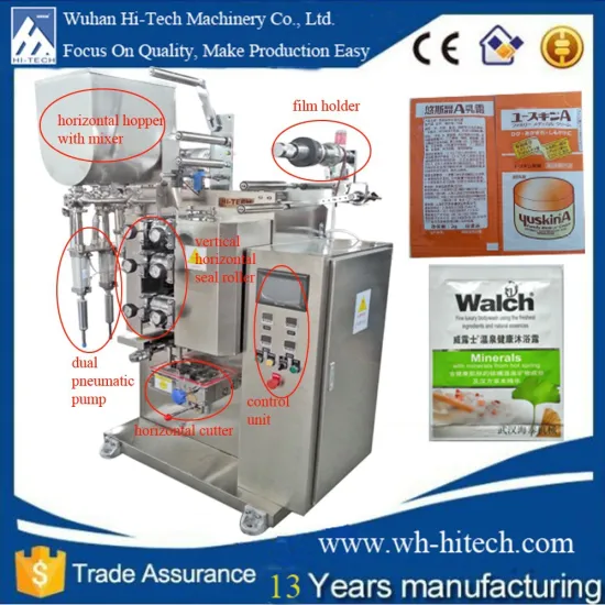 Hot Chili Sauce Packing Machine With Belt Hrater