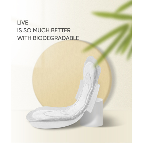 Plantbased bio organic woodpulp sanitary napkin