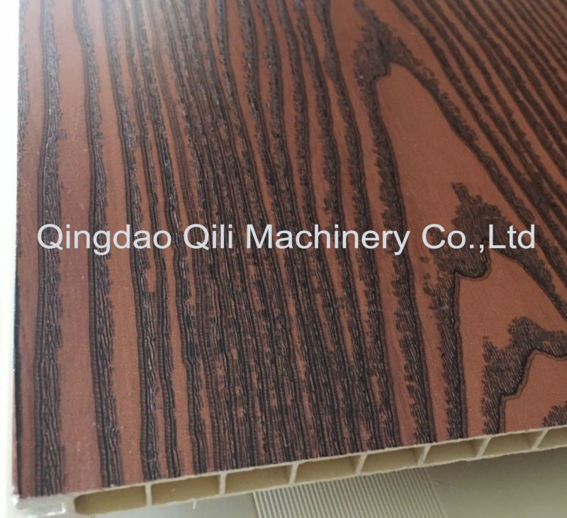 PVC Profile Wrapping Machine - Easy Operation 300mm Width for Wall Panel