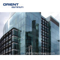 Exterior Aluminum Double Glass Curtain Walls for Building Facade Panels
