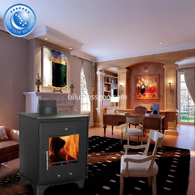 Classic Wood Coal  Steel Plate  Burning Stove