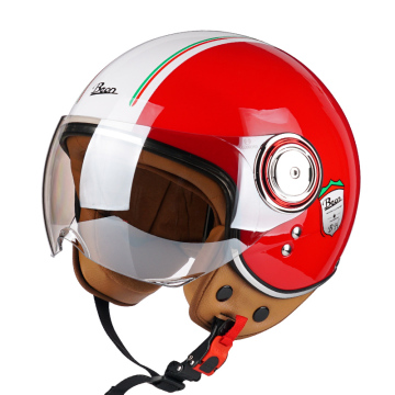 B-110B Women's Printed Half Face Helmet - Cheap Price ABS SBR Casco Para Bici Motorcycle Helmet
