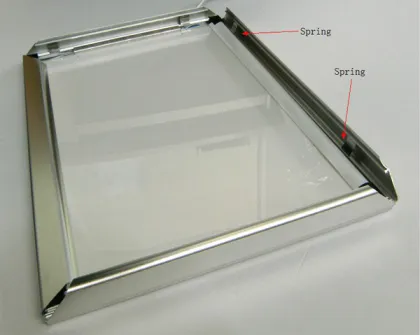 Advertising light box aluminum advertising lighting frames