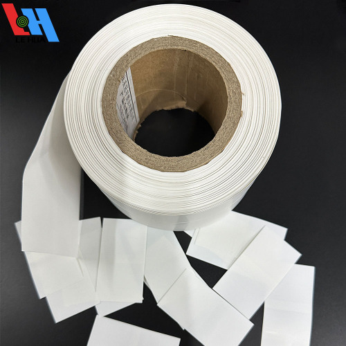 White color Perforated Heat Shrink Wrap Bands