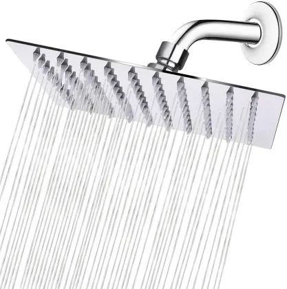 High Quality American Standard 201 or 304 Stainless Steel Luxury Shower Head