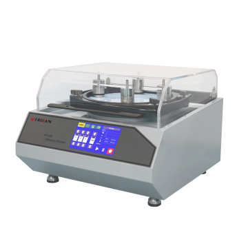 Metallographic polishing machine steel heating