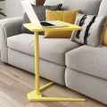 Yellow Mobile Sofa Side Tray