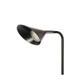 Black Nordic bedside floor lamp