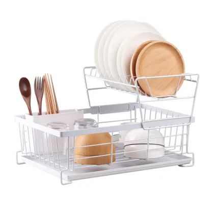 Household Utensils Storage Rack: Bowl and Dish Organizer