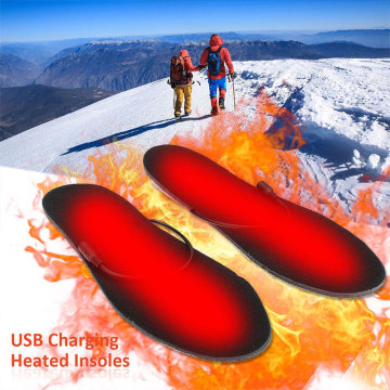 New USB Heated Insoles Heated Insoles Separate Foot Warmer Cushion Thermal Foot Warmer Health Soles Electric Foot Heated
