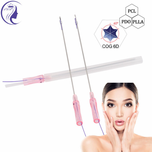 pdo / pcl thread lift korea para antiarrugas