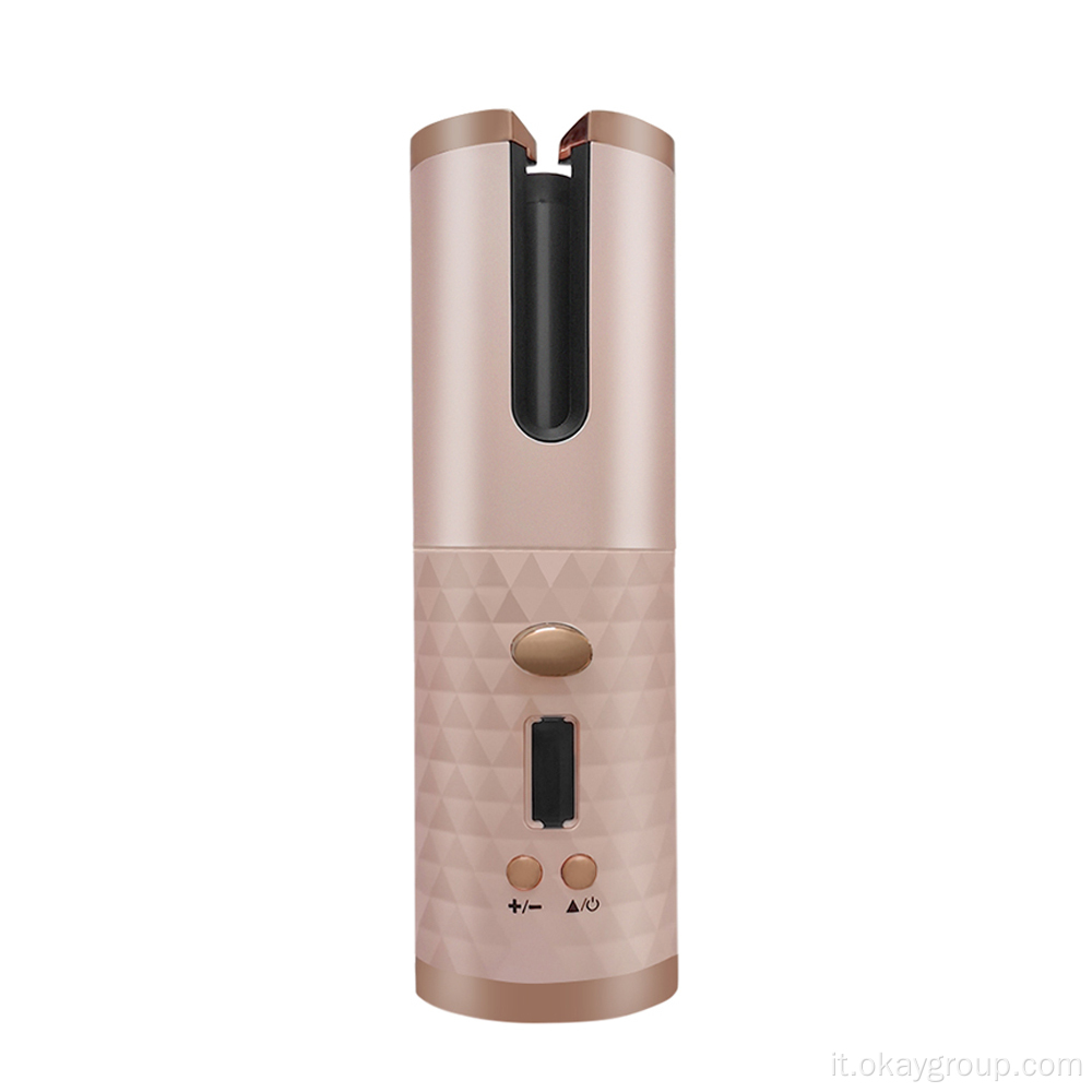 Bigodino per capelli automatico wireless ricaricabile USB