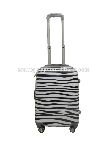 Hardshell PC Luggage with Zebra Printing