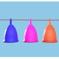 Medische Siliconen Menstrual Cup Easy Removal Ring