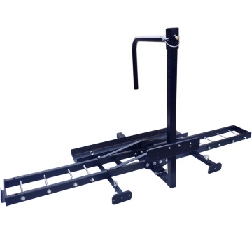 Fine Workmanship Hitch Mount Motorcycle Carrier Rack with 500lbs Load Capacity - Latest Design Upgrade