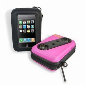 Speaker with Bag, PVC Window for iPhone, Measures 145 x 95 x 56mm