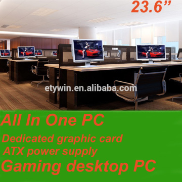 All in one pc, New inventions DIY all in one pc case AIO pc case with 23.6inch LED monitor easy assembly gaming computer