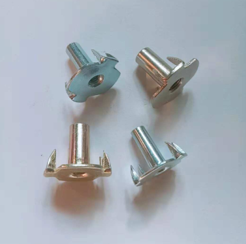 Color zinc plating Symmetric claw Half thread Nuts
