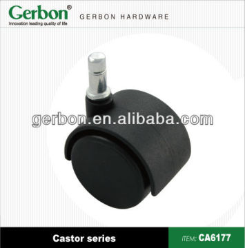 twin wheel castor for sofa