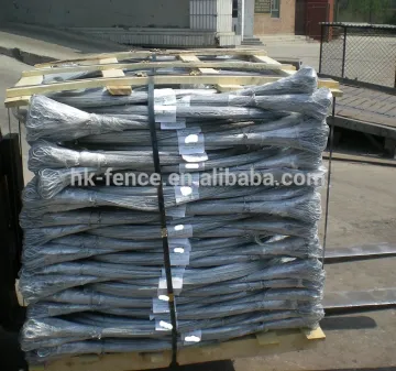 Rapid cotton baling wire,electro or hot dipped galvanized loop bar tie wire with single or double loop,8 Type tie wire for sale