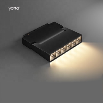 6Leds Magnetic Rail Track Lighting - Hot Sale 6W Folded Grille Spot Light