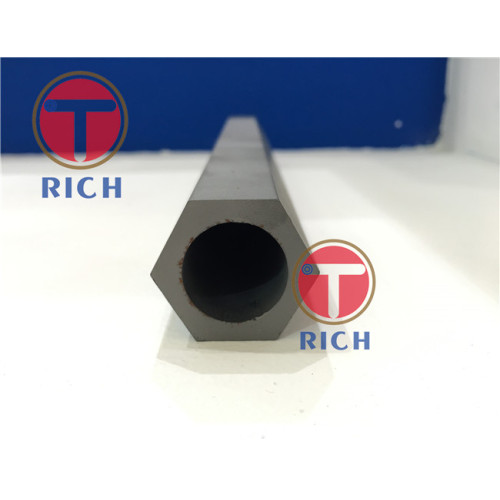 Tube d&#39;acier en forme d&#39;hexagone extérieur étiré à froid sans soudure