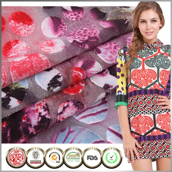 Shaoxing Oeko-Tex Standard 100 Fashion Elastic knitting fabric