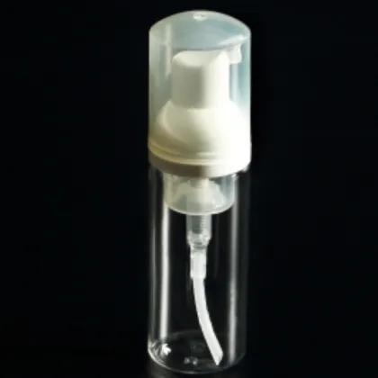 Factory custom logo bright 60ML plastic PET beurre corporel bottle